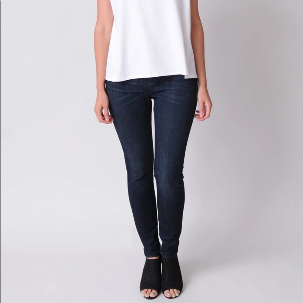 EILEEN FISHER Organic Cotton Soft Stretch Denim Jegging size XS
